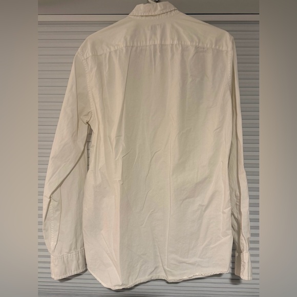 J. Crew Cream Casual Button Down Shirt - Picture 4 of 4